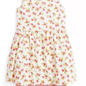 Ralph Lauren Floral Kids Dress - White and Pink